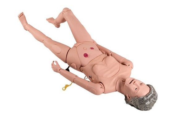 Medical School Training Female Elderly Nursing Manikin