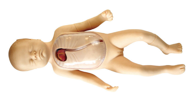 Neonate Manikin with Peripherally Inserted Central Catheter Child Simulation
