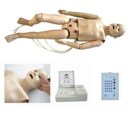 Multi - Functional Pediatric Simulation Manikin with Trachea Cannula for Hospitals Training