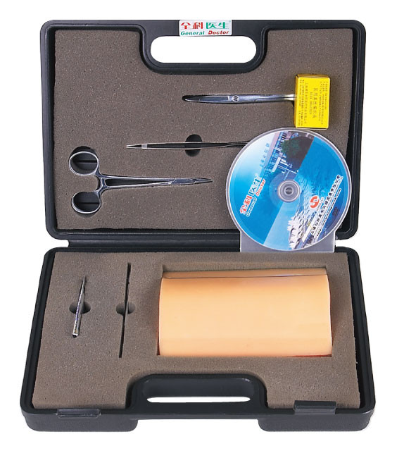 Comprehensive suture training kit virtual surgery simulation Model for college training