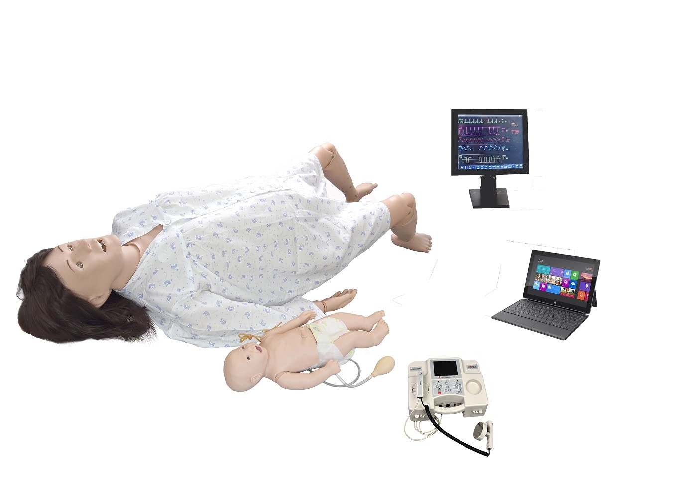 Import Material Comprehensive Obstetrics Model for School Training and Teaching